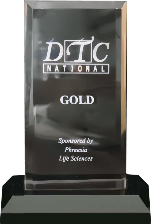 2024 DTC National Advertising Awards (Gold)